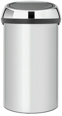 Brabantia - 60L Touch Bin - Metallic Grey